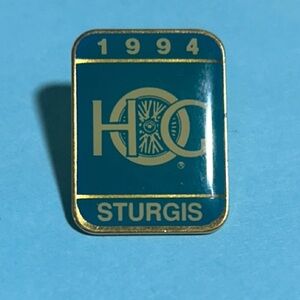 Harley-Davidson 1994 Sturgis Pin - Blue and Gold